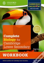 Capa do artigo Complete Biology For Cambridge Secondary 1 Workbook