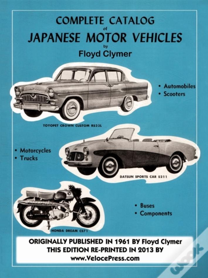 Complete Catalog Of Japanese Motor Vehicles