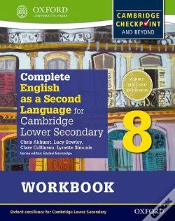 Capa do artigo Complete English As A Second Language For Cambridge Lower Secondary Workbook 8