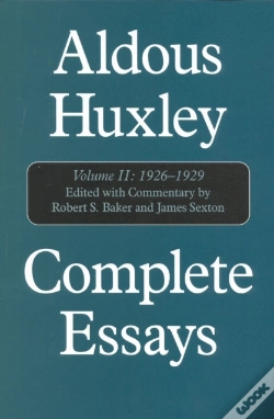 Capa do artigo Complete Essays: Aldous Huxley, 1926-1930