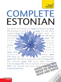 Capa do artigo Complete Estonian Beginner To Intermediate Book And Audio Course