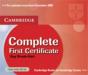 Complete First Certificate Class Audio Cds - Preview