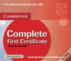 Capa do artigo Complete First Certificate Class Audio Cds