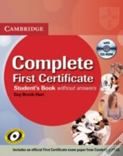 Capa do artigo Complete First Certificate Student'S Book With Cd-Rom