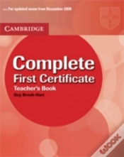 Capa do artigo Complete First Certificate Teacher