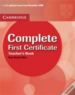 Capa do artigo Complete First Certificate Teacher'S Book