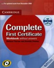 Complete First Certificate Workbook With Audio Cd