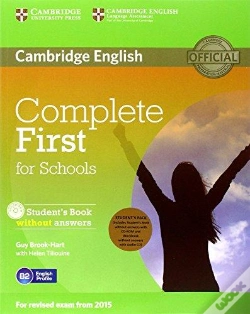 Capa do artigo Complete First For Schools Student'S Pack (Student'S Book Without Answers With Cd-Rom, Workbook Without Answers With Audio Cd)