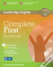 Capa do artigo Complete First For Schools Workbook With Answers With Cd Audio