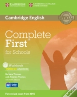 Capa do artigo Complete First For Schools Workbook Without Answers With Audio Cd