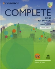 Capa do artigo Complete First for Schools Workbook without Answers with Audio Download 2nd Edition