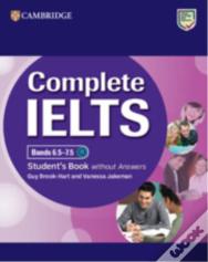 Complete Ielts Bands 6.5-7.5 Student'S Book Without Answers