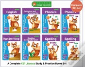 Capa do artigo Complete Key Stage 1 Literacy Study & Practice Books - 8-Book Bundle! English, Phonics, Spelling, Handwriting, Reading Comprehension For Ages 4 - 7