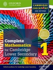 Capa do artigo Complete Mathematics For Cambridge Lower Secondary 1 (First Edition)