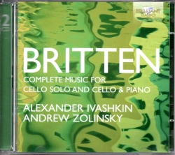 Capa do artigo Complete Music For Cello Solo And Cello & Piano - CD