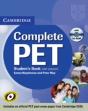 Complete Pet Student'S Book Pack (Student'S Book With Answers With Cd-Rom And Audio Cds (2)) - Preview