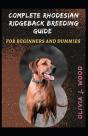 Complete Rhodesian Ridgeback Breeding Guide For Beginners And Dummies - Preview