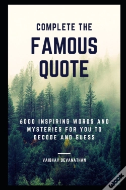 Capa do artigo Complete The Famous Quote
