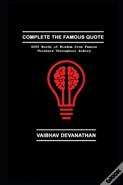 Capa do artigo Complete The Famous Quote