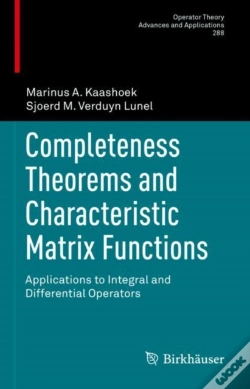 Capa do artigo Completeness Theorems And Characteristic Matrix Functions