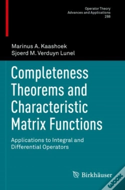 Capa do artigo Completeness Theorems And Characteristic Matrix Functions
