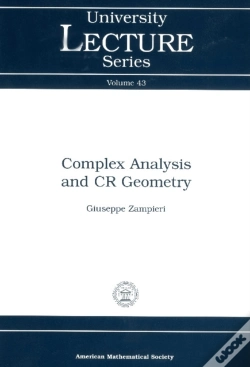 Capa do artigo Complex Analysis And Cr Geometry