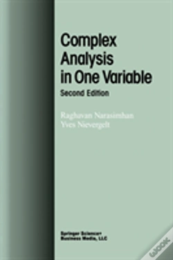 Capa do artigo Complex Analysis In One Variable