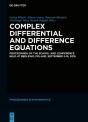 Complex Differential And Difference Equations - Preview