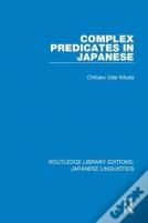Complex Predicates In Japanese