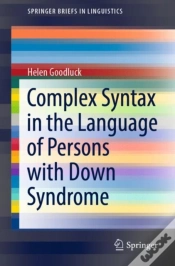 Capa do artigo Complex Syntax In The Language Of Persons With Down Syndrome