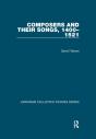 Composers And Their Songs, 1400-1521 - Preview