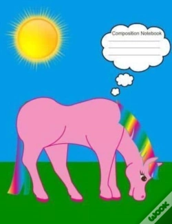 Capa do artigo Composition Notebook: Pink Horse Wide Ru