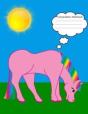 Composition Notebook: Pink Horse Wide Ru - Preview