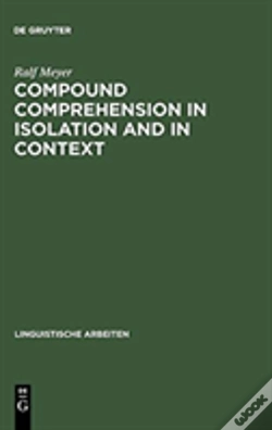 Capa do artigo Compound Comprehension In Isolation And In Context