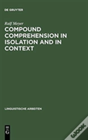 Capa do artigo Compound Comprehension In Isolation And In Context