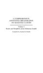 Comprehensive, Annotated Bibliography On Mahatma Gandhi - Preview
