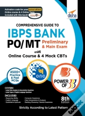 Capa do artigo Comprehensive Guide To Ibps Bank Po/ Mt Preliminary & Main Exam With Online Course & 4 Online Cbts (8th Edition)