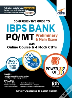 Capa do artigo Comprehensive Guide To Ibps Bank Po/ Mt Preliminary & Main Exam With Online Course & 4 Online Cbts (8th Edition)