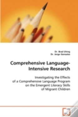 Capa do artigo Comprehensive Language-Intensive Research