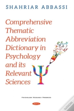 Capa do artigo Comprehensive Thematic Abbreviation Dictionary In Psychology And Its Relevant Sciences
