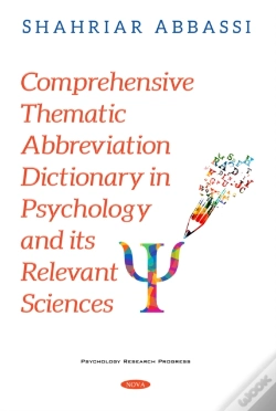 Capa do artigo Comprehensive Thematic Abbreviation Dictionary In Psychology And Its Relevant Sciences
