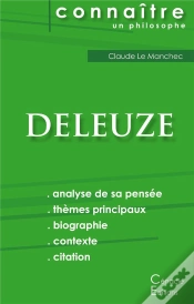 Capa do artigo Comprendre Deleuze Analyse Complete De Sa Pensee