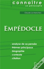 Capa do artigo Comprendre Empedocle