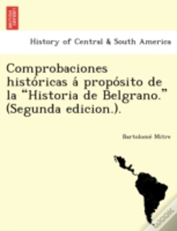 Capa do artigo Comprobaciones Histo Ricas A  Propo Sito