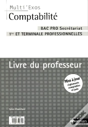 Capa do artigo Comptabilite ; 1e Et Terminale Professionnelles Bac Pro Secretariat ; Livre Du Professeur