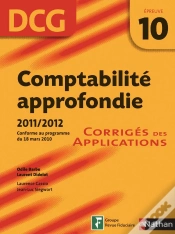 Capa do artigo Comptabilite Approfondie Epreuve 10 Dcg Corriges 2011/2012