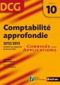Comptabilite Approfondie Epreuve 10 Dcg Corriges Des Applications 2012 - Preview