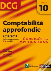 Capa do artigo Comptabilite Approfondie Epreuve 10 Dcg Corriges Des Applications 2012