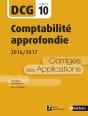 Comptabilité Approfondie ; Épreuve 10 Dcg ; Corrigés Des Applications (Édition 2016) - Preview