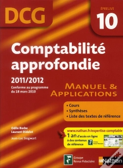 Capa do artigo Comptabilite Approfondie Epreuve 10 Dcg Eleve 2011/2012